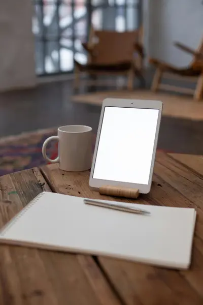 desk tablet mockup template