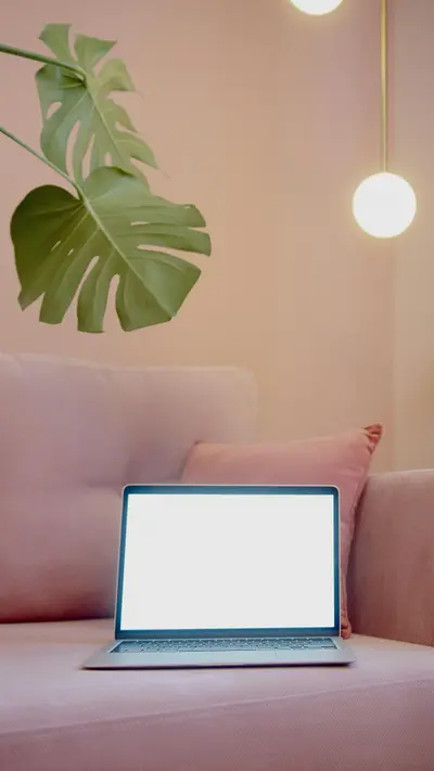 lifestyle laptop mockup template